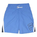 FILA Mens Swimming Shorts Blue & White Polyester Blend Sports Casual M W32