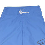 FILA Mens Swimming Shorts Blue & White Polyester Blend Sports Casual M W32
