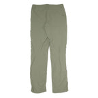 Womens Regular Fit Beige Polyester Blend Trousers W30 L31 Zip Closure Outdoor