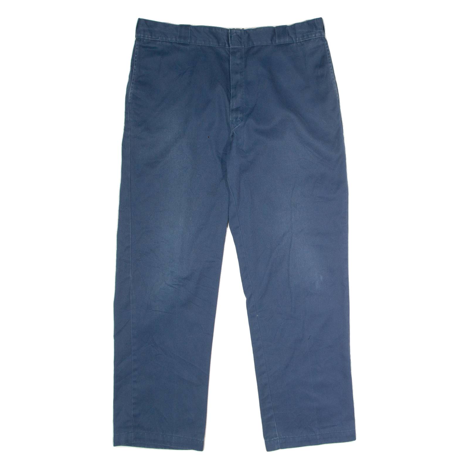 DICKIES 874 Workwear Mens Twill Trousers Blue Classic Straight W40 L32