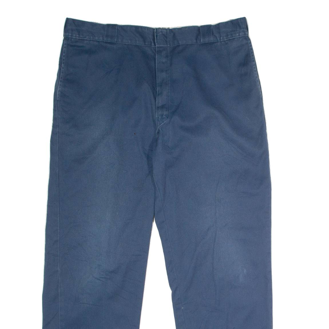 DICKIES 874 Workwear Mens Twill Trousers Blue Classic Straight W40 L32