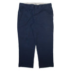 DICKIES 874 Workwear Mens Trousers Blue Regular Straight W42 L30