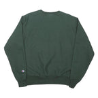 CHAMPION REVERSE WEAVE Mens Green Crew Neck M Stevenson Printed Sweatshirt