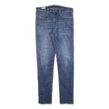 LEVI'S 512 BIG E Mens Slim Blue Denim Medium W32 L34 Slim Fit Zip Jeans