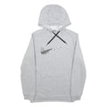 NIKE Mens Grey Hoodie XS Cotton Blend Pullover Lightweight Sports Sweatshirt
