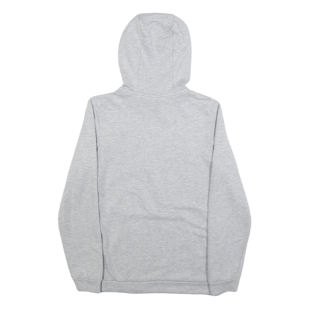 NIKE Mens Grey Hoodie XS Cotton Blend Pullover Lightweight Sports Sweatshirt