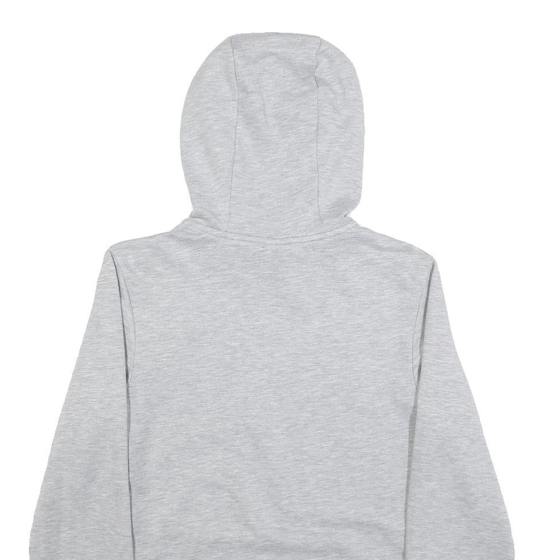 NIKE Mens Grey Hoodie XS Cotton Blend Pullover Lightweight Sports Sweatshirt