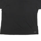 CALVIN KLEIN JEANS Mens Black T-Shirt XL Short Sleeve Crew Neck Plain Cotton
