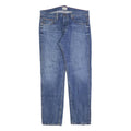 TOMMY HILFIGER Mens Jeans Blue Regular Straight Denim Medium W38 L34 Zip Cotton