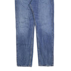 TOMMY HILFIGER Mens Jeans Blue Regular Straight Denim Medium W38 L34 Zip Cotton