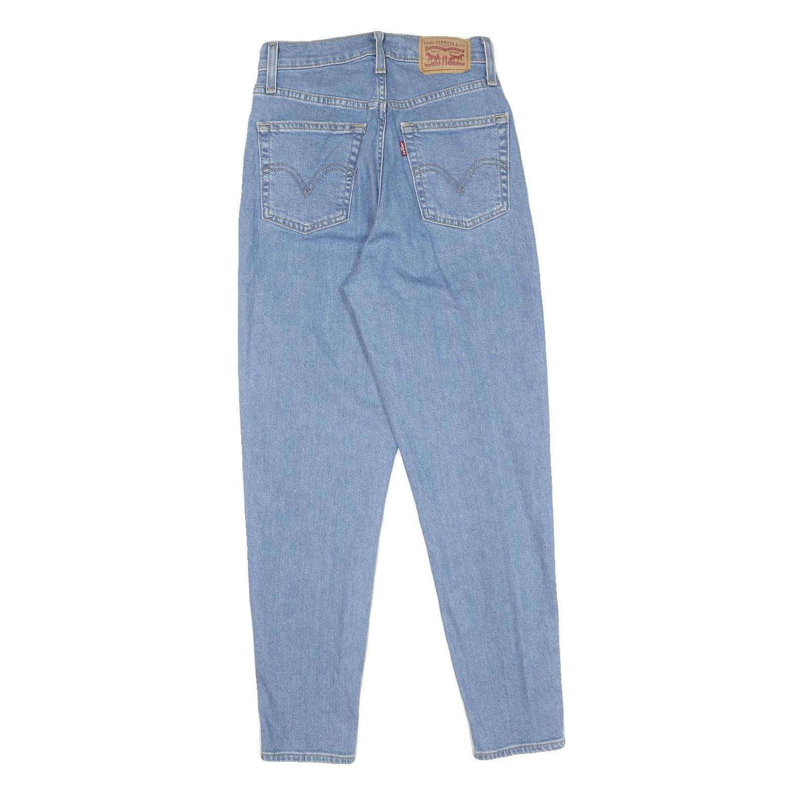 LEVI'S Womens Jeans Blue Slim Skinny Denim Light W24 L26 Classic Casual Denim