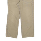 CARHARTT Mens Jeans Beige Relaxed Loose Denim Rinse W34 L27 Durable Workwear