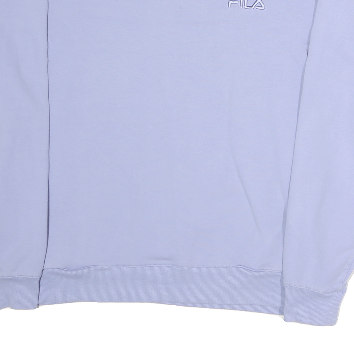 FILA Womens Blue Crew Neck 2XL Cotton Sweatshirt Casual Pullover