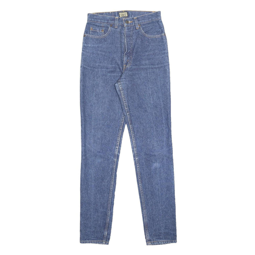 LEVI'S Silver Tab Womens Jeans Blue Slim Skinny Denim Medium W26 L32 Classic Fit