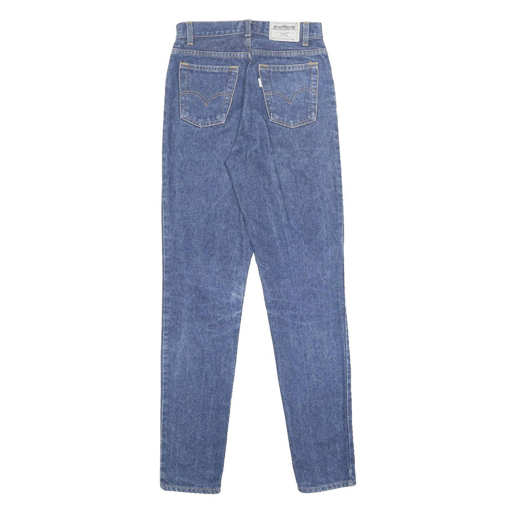 LEVI'S Silver Tab Womens Jeans Blue Slim Skinny Denim Medium W26 L32 Classic Fit
