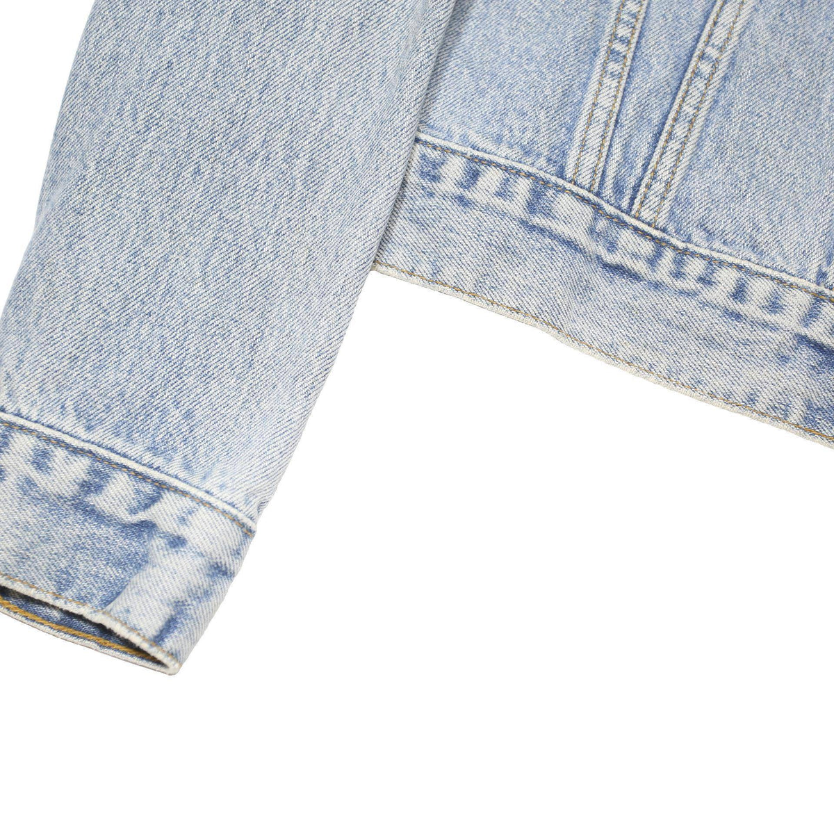 LEVI'S Womens Blue Coach Jacket L Cotton Blend Woven Plain Button Closure