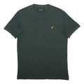 LYLE & SCOTT Mens Green T-Shirt L Short Sleeve Crew Neck Classic Cotton Blend