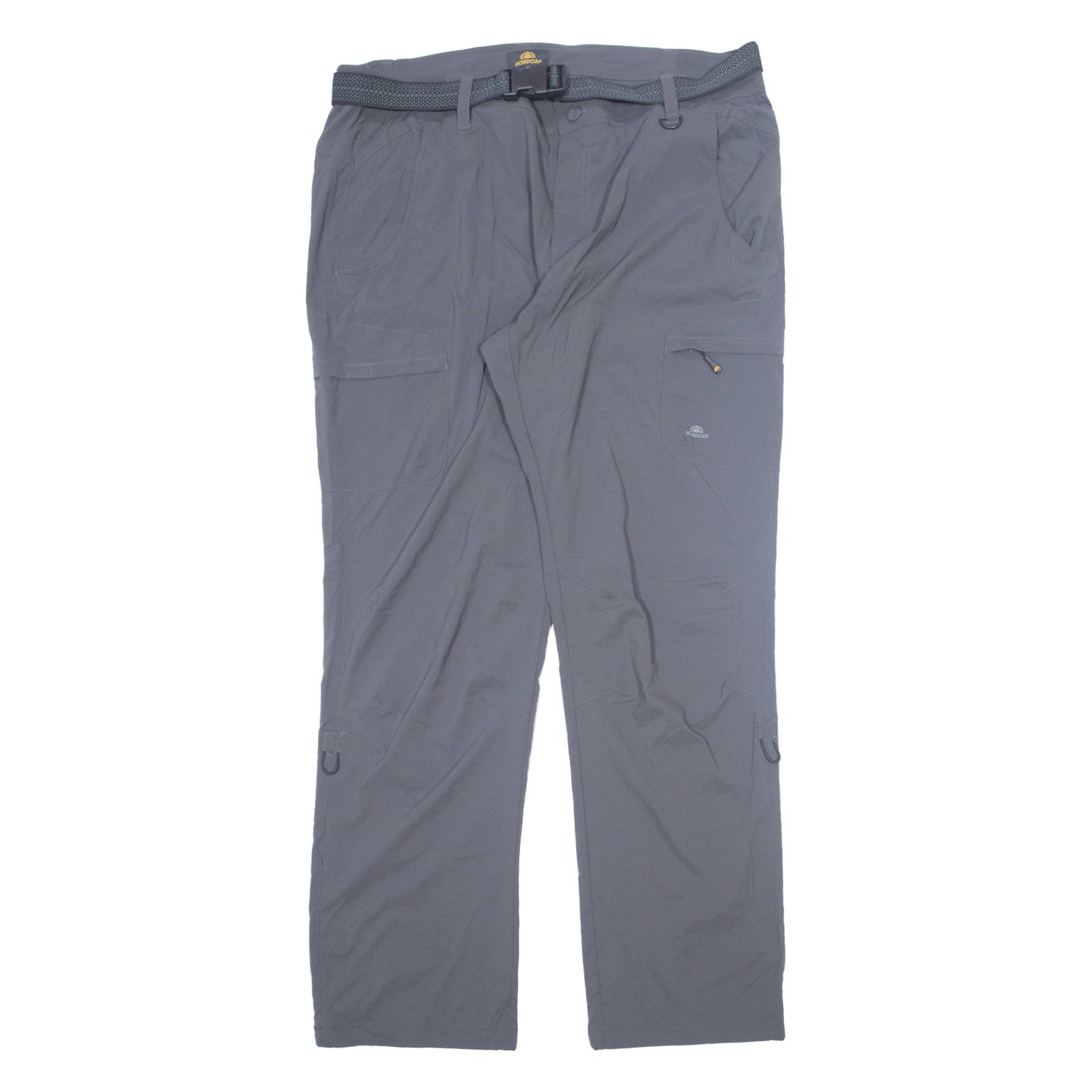 NORDCAP Outdoor Mens Trousers Grey Regular Straight W38 L24