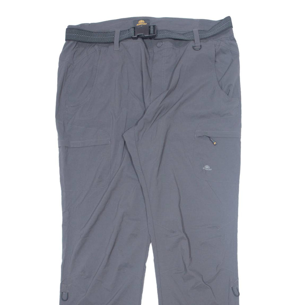 NORDCAP Outdoor Mens Trousers Grey Regular Straight W38 L24