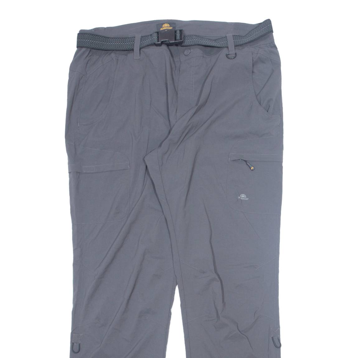 NORDCAP Outdoor Mens Trousers Grey Regular Straight W38 L24
