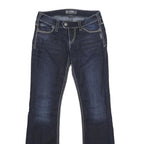 SILVER JEANS CO Womens Blue Relaxed Bootcut Denim Medium W27 L31 Stylish