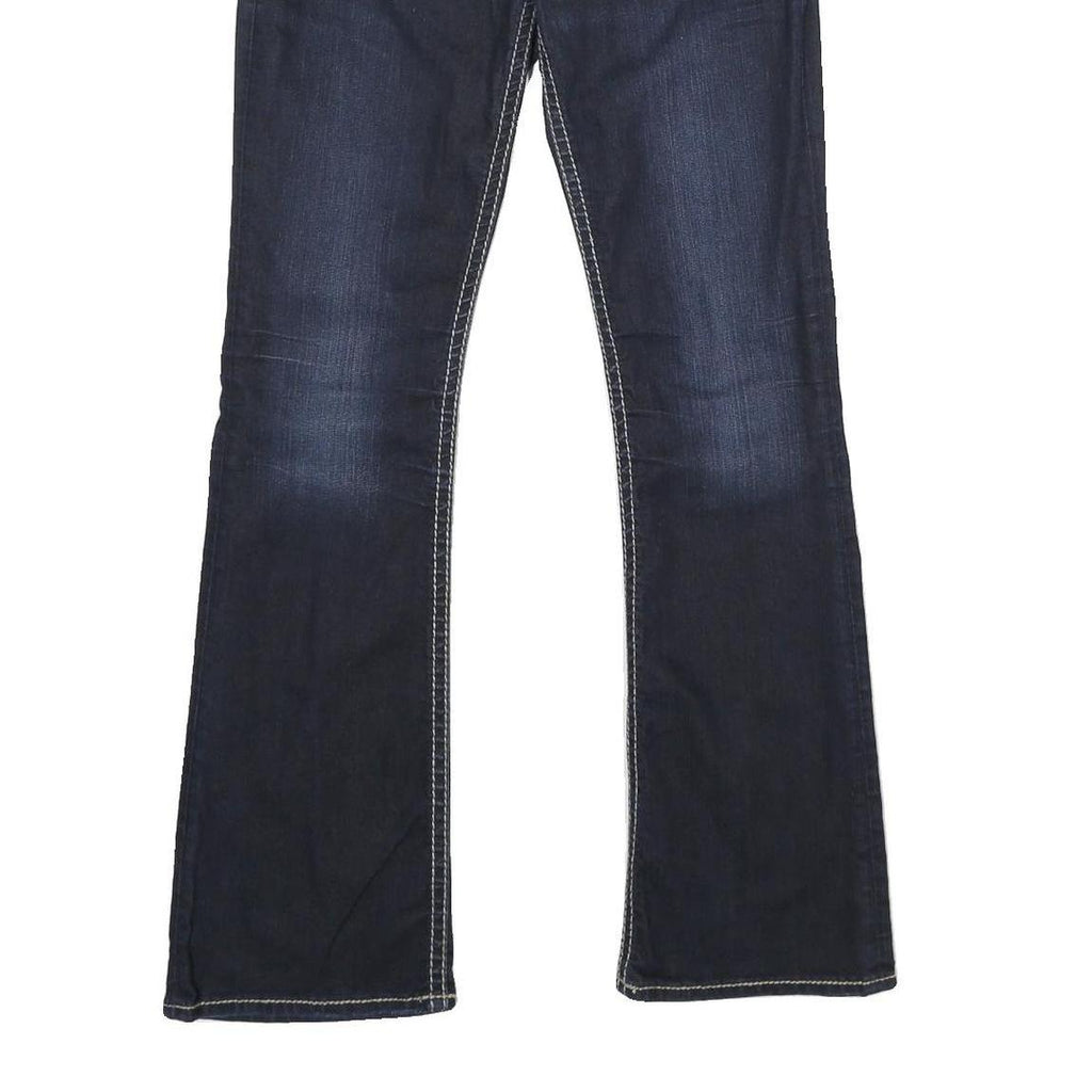 SILVER JEANS CO Womens Blue Relaxed Bootcut Denim Medium W27 L31 Stylish