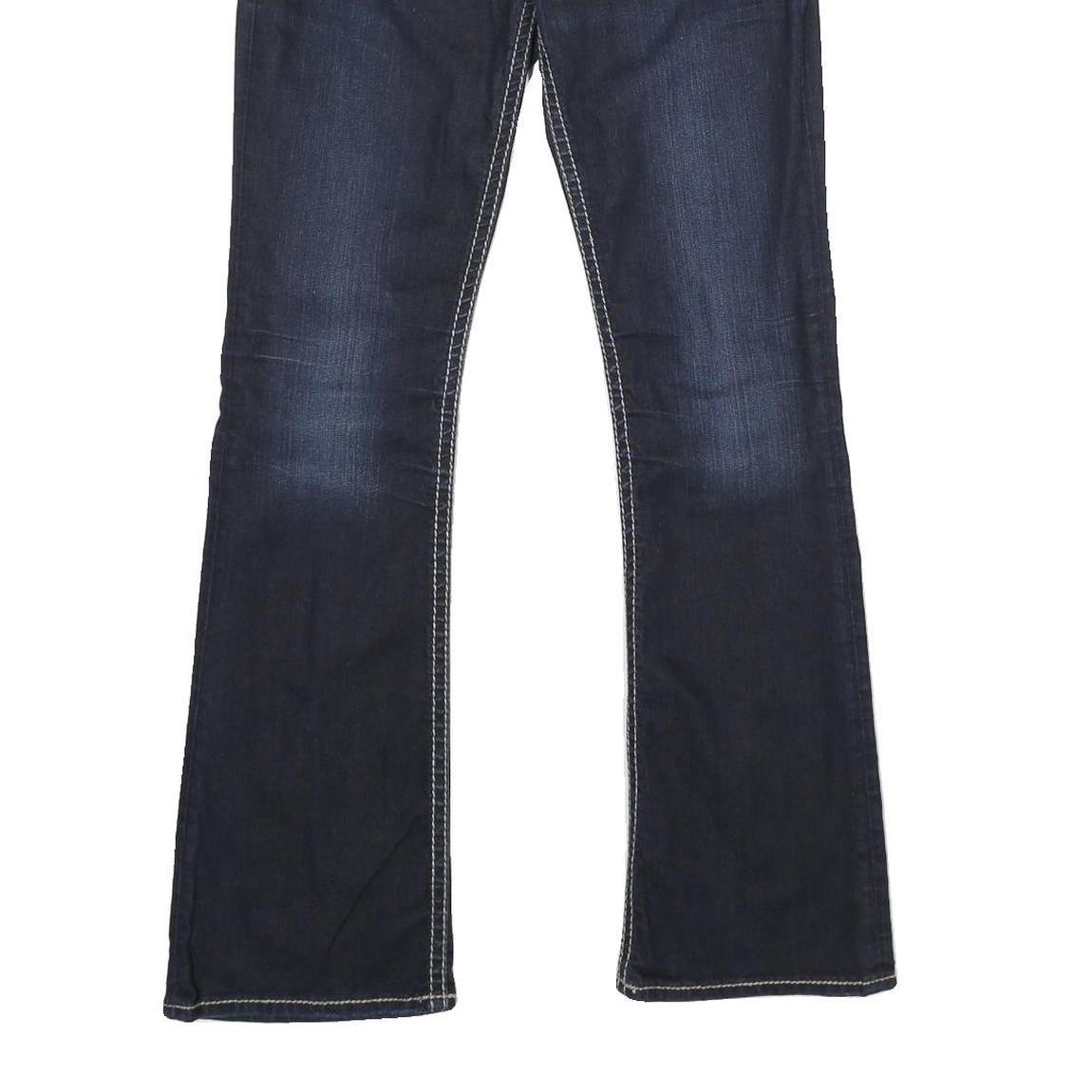 SILVER JEANS CO Womens Blue Relaxed Bootcut Denim Medium W27 L31 Stylish