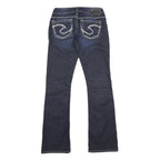 SILVER JEANS CO Womens Blue Relaxed Bootcut Denim Medium W27 L31 Stylish