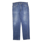 DICKIES Mens Jeans Blue Relaxed Straight Denim Medium W36 L34 Workwear Durable
