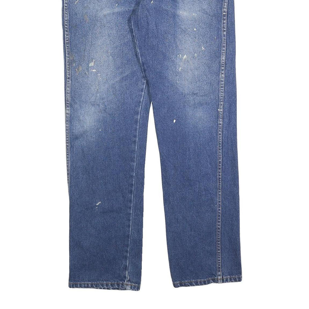 DICKIES Mens Jeans Blue Relaxed Straight Denim Medium W36 L34 Workwear Durable