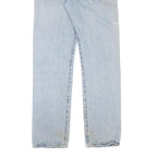 LEVI'S 501 Mens Jeans Blue Regular Straight Denim Light W31 L32 Classic Fit Zip