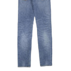 CARHARTT Mens Regular Fit Blue Denim Jeans W26 L32 Zip Pocket Detail