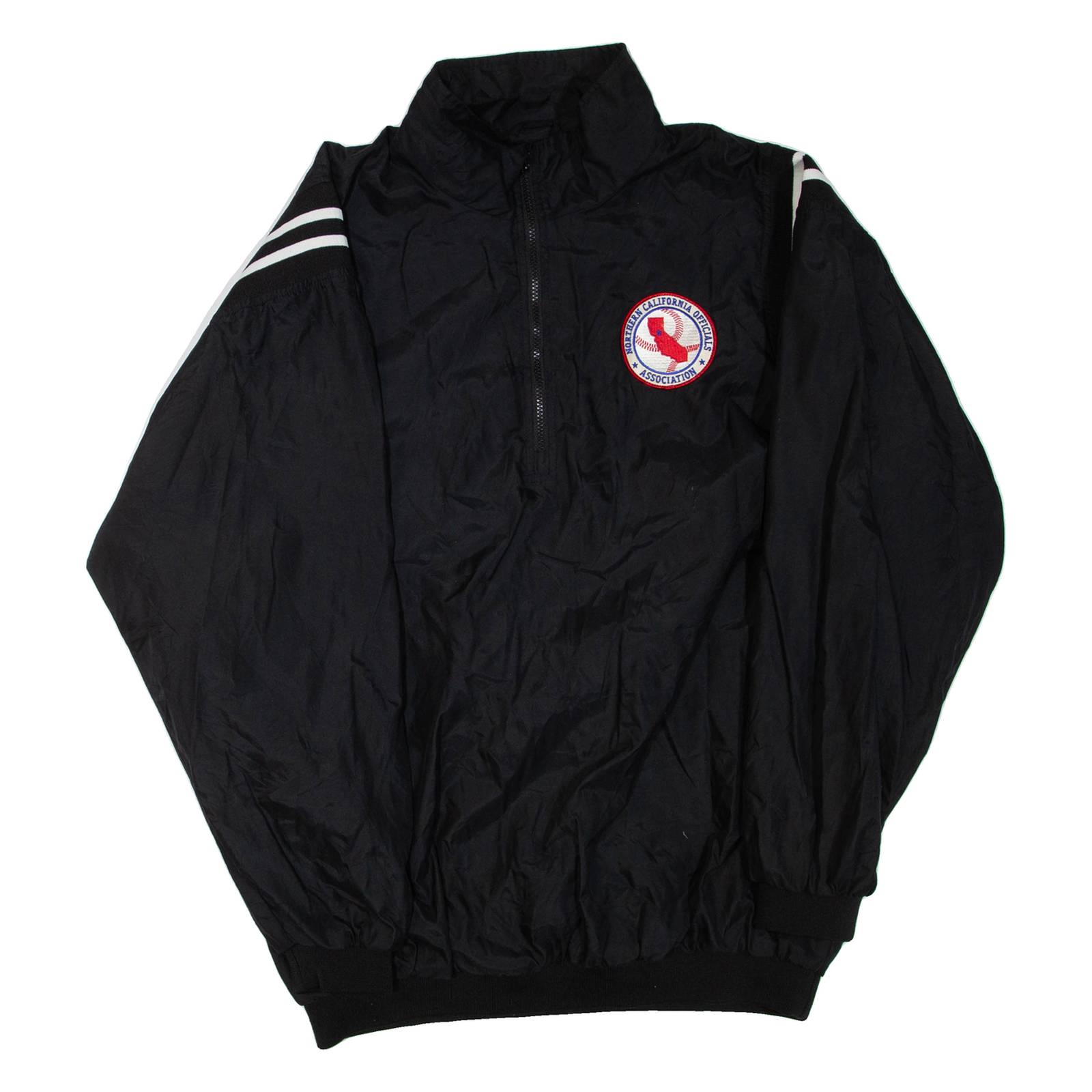 MAJESTIC Mens Pullover Jacket Black USA XL