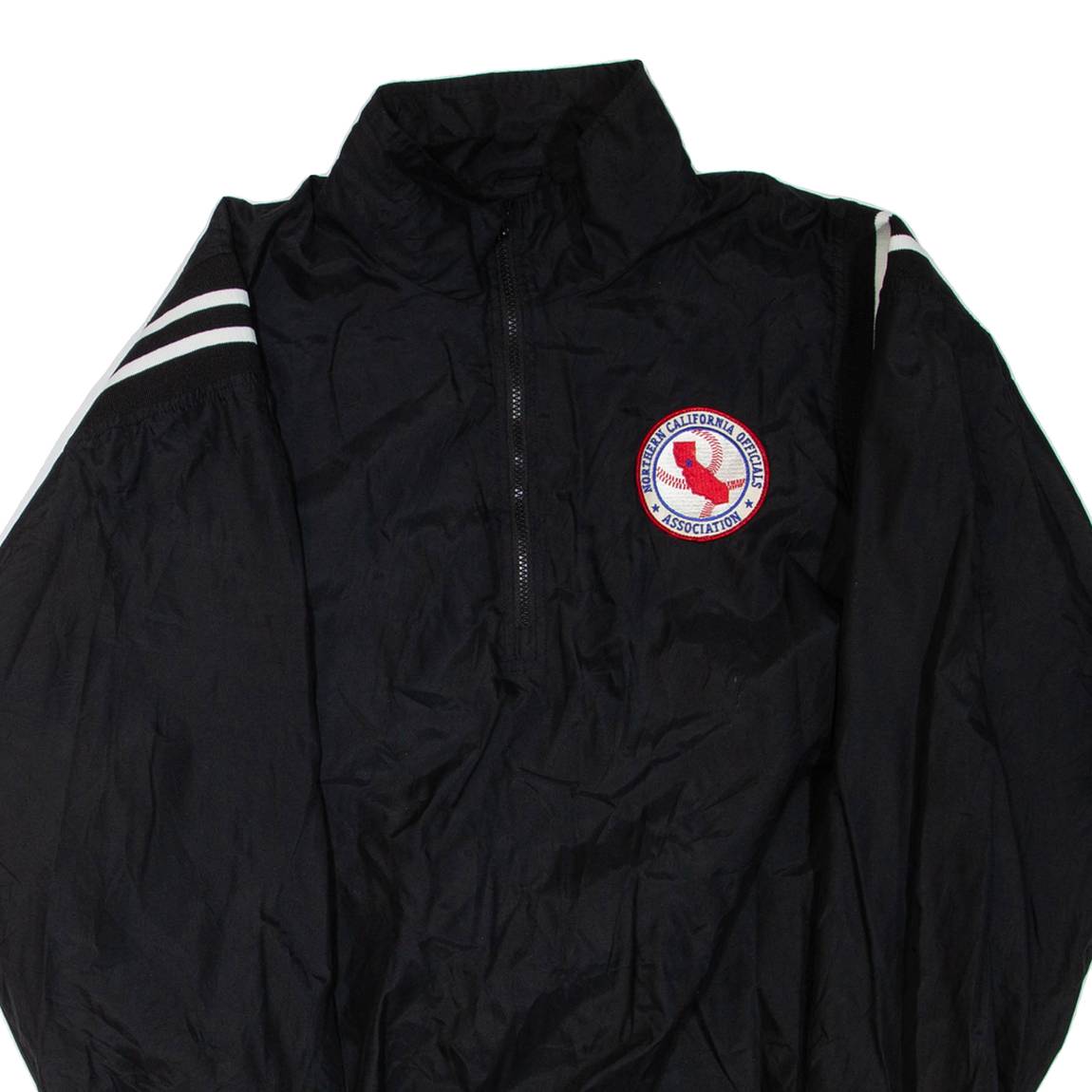 MAJESTIC Mens Pullover Jacket Black USA XL