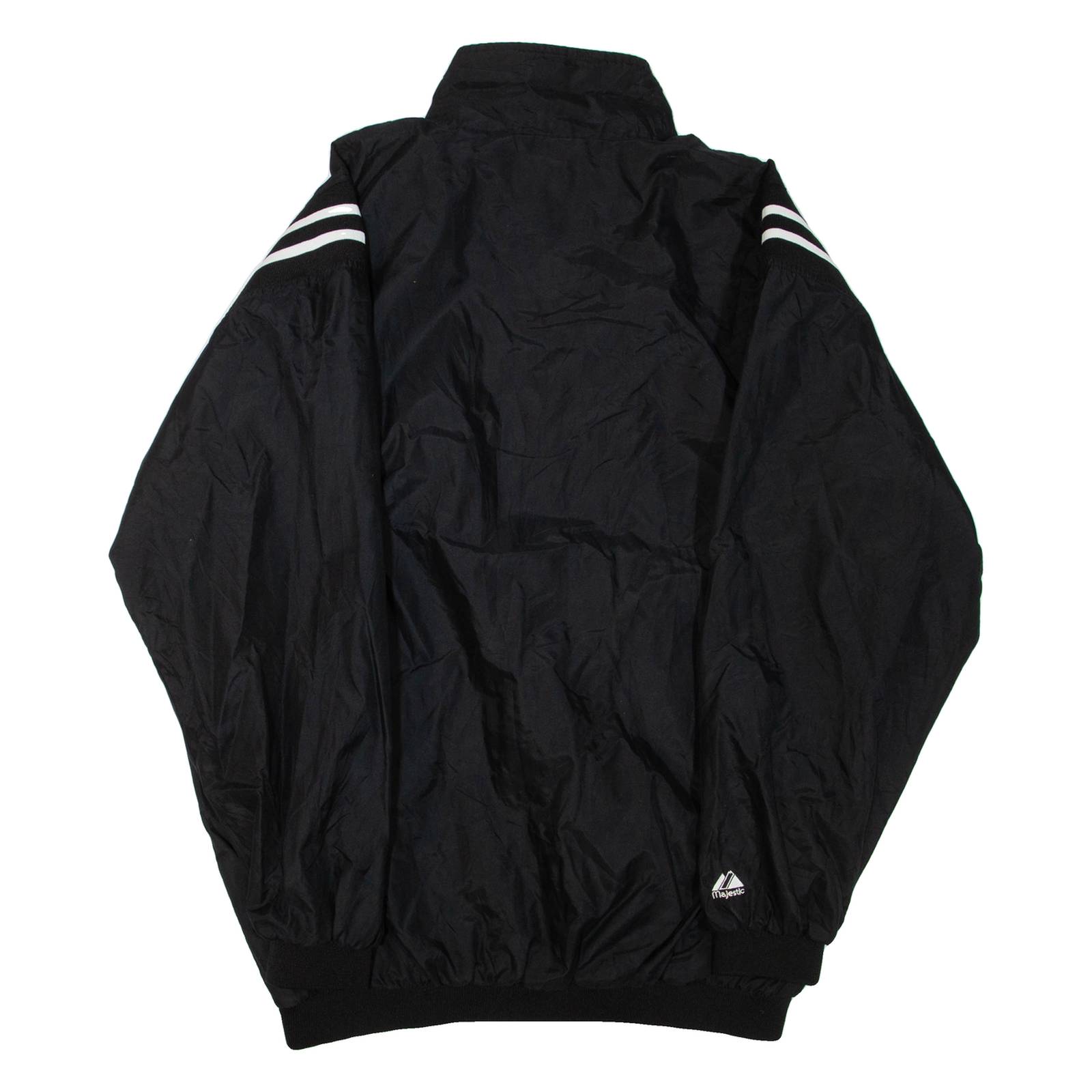 MAJESTIC Mens Pullover Jacket Black USA XL