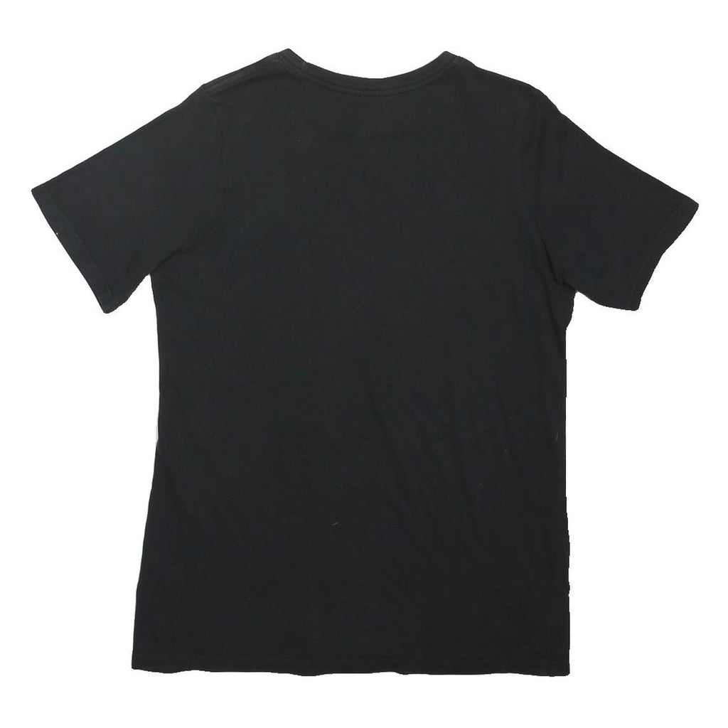 NIKE Boys Black Blue Graphic T-Shirt XL Short Sleeve Crew Neck Sportswear