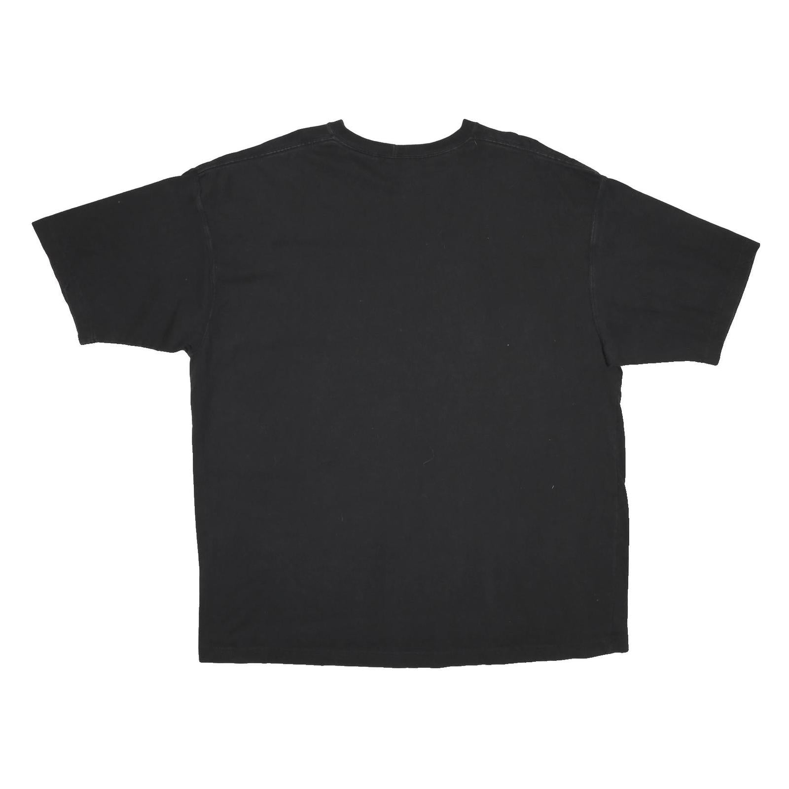 CARHARTT Mens Black Pocket T-Shirt 2XL Short Sleeve Crew Neck Workwear Casual