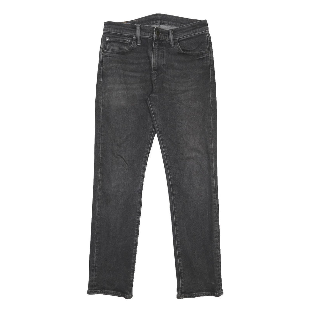 LEVI'S 511 Slim Mens Jeans Black Slim Skinny Denim Medium W30 L30 Zip