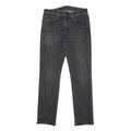 LEVI'S 511 Slim Mens Jeans Black Slim Skinny Denim Medium W30 L30 Zip
