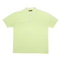 KAPPA Mens Light Green Polo Shirt Short Sleeve Cotton 2XL Basic Casual