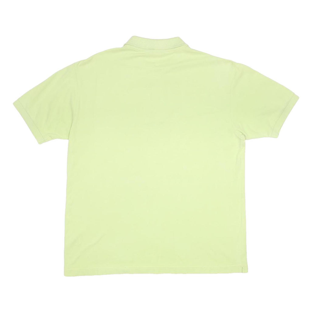 KAPPA Mens Light Green Polo Shirt Short Sleeve Cotton 2XL Basic Casual