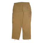 CARHARTT Mens Cotton Relaxed Straight Trousers W38 L32 Workwear Utility
