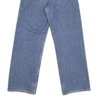 CARHARTT Mens Loose Blue Denim Light W27 L27 Workwear Zip Jeans