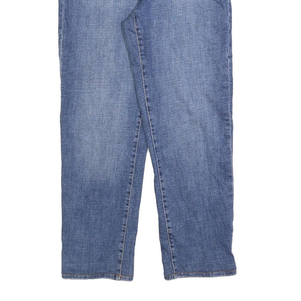 CHAPS Womens Jeans Blue Slim Straight Denim Medium W32 L28 Classic Fit