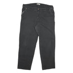 DICKIES Womens Relaxed Black Jeans Denim W38 L29 Workwear Utility Casual