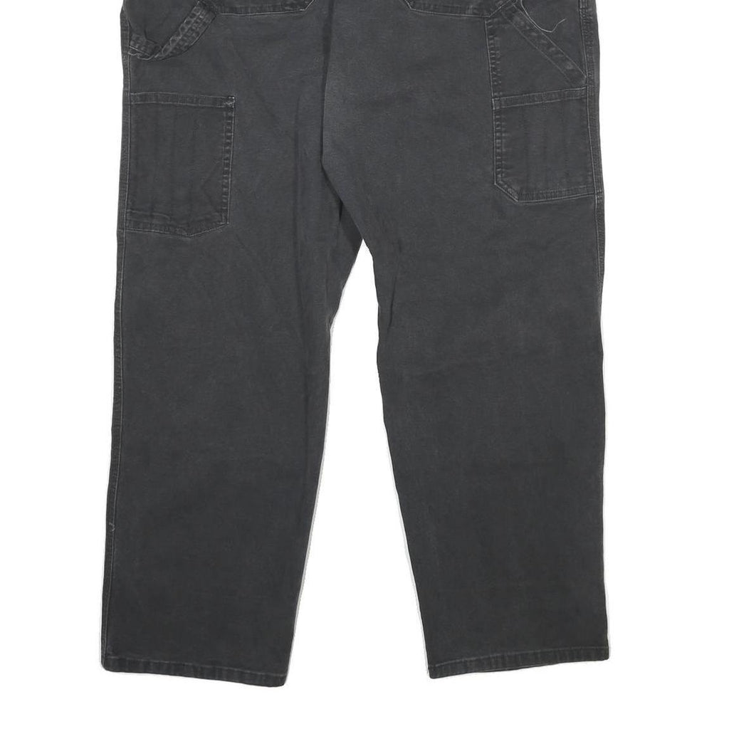 DICKIES Womens Relaxed Black Jeans Denim W38 L29 Workwear Utility Casual