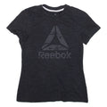 REEBOK Womens T-Shirt Grey S