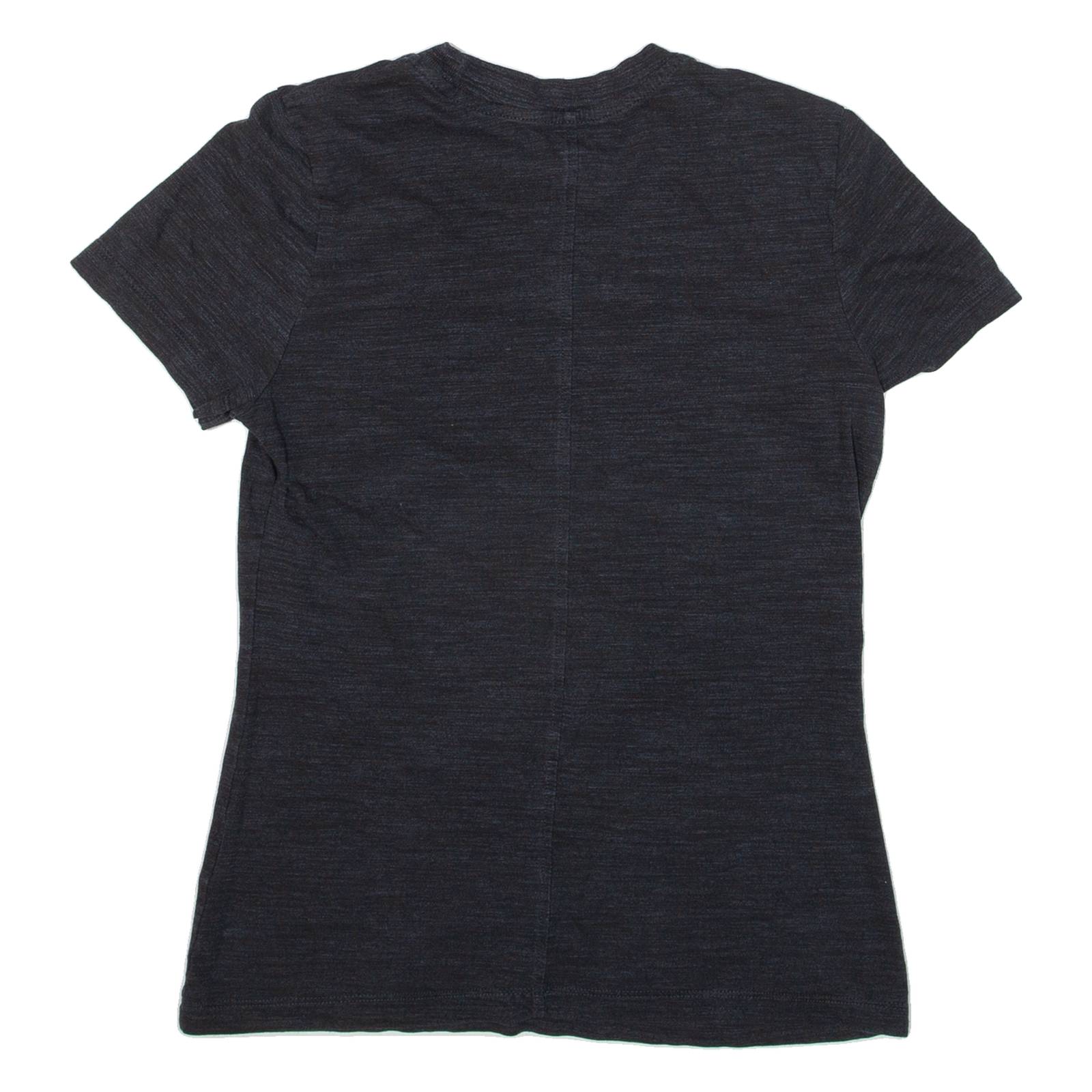REEBOK Womens T-Shirt Grey S