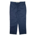 DICKIES Mens Trousers Blue Regular Straight W38 L29