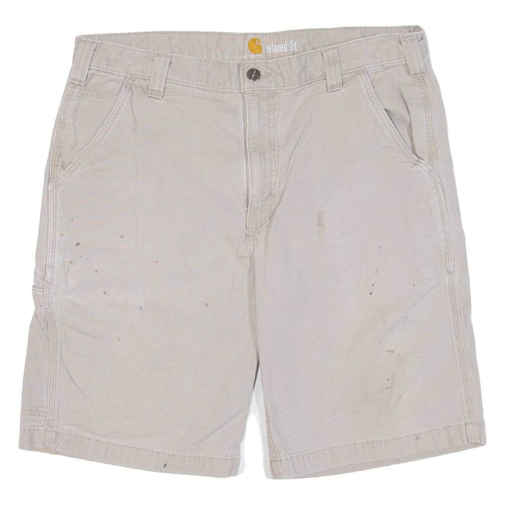 CARHARTT Mens Workwear Shorts Grey Relaxed L W36